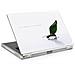 Lares Notebook Skin M, Bianco, notebooks netbooks - Foto miniatura 2